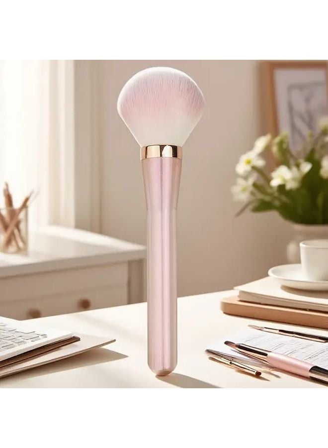 Professional Makeup Brush Set Soft Nylon Bristles For Loose Powder And Blush - Image 1